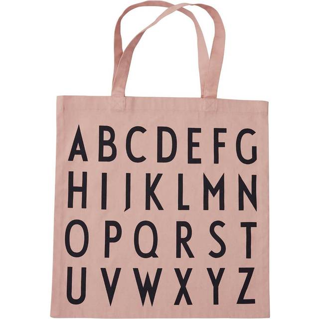 Design Letters Tote Bag ABC Nude