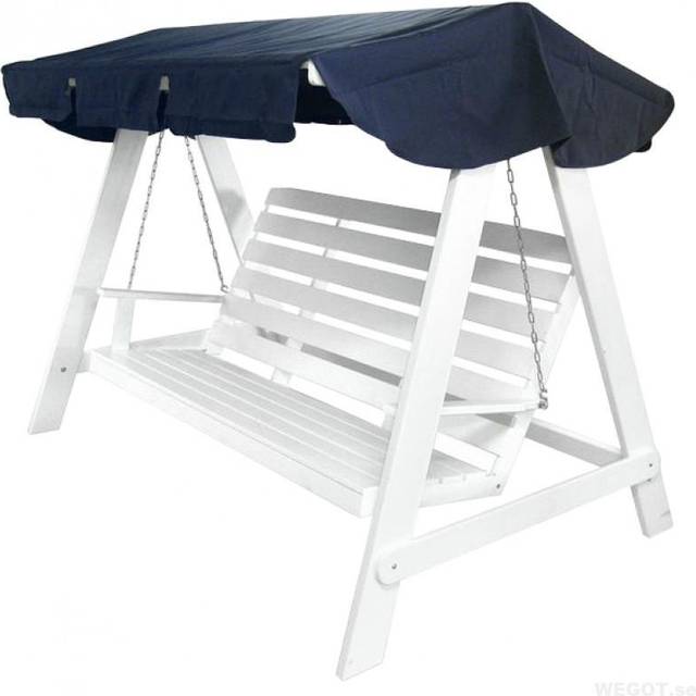 Hammock Baltic Garden Pelle 165Cm Vit/Svart