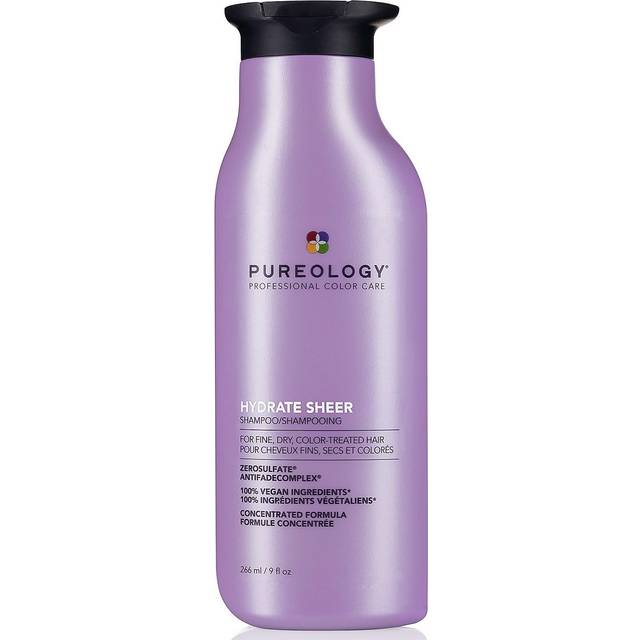 Pureology Sulphate Free Hydrate Sheer Shampoo for a Gentle Cleanse for Fine, Dry Hair 266ml