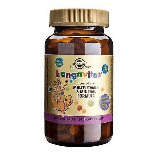 Kangavites Bouncing Berry Complete Multivitamin and Mineral Chewable 120 tuggtabletter - Solgar