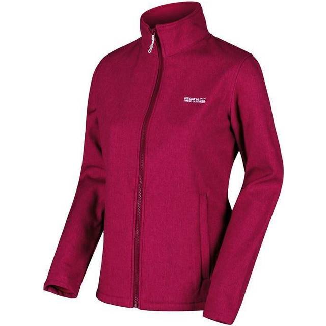 Regatta Womens Connie V Softshell Jacket: Dark Cerise Marl: 10 Size: 1