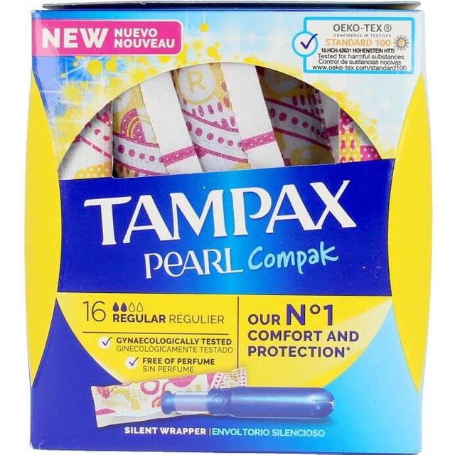 Tampax Pearl Compak Tampón Regular 16 Un