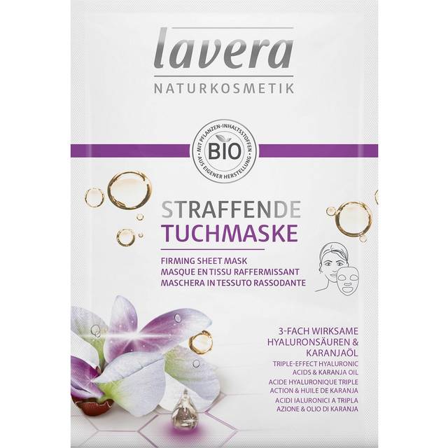 Lavera Ansiktsvård Faces Masker Hyaluronsyra med tredubbel effekt och karanjaolja3-fas verksamma Hyaluronsyror & Karanjaolja 21 ml (2.762,00 kr / 1 l)