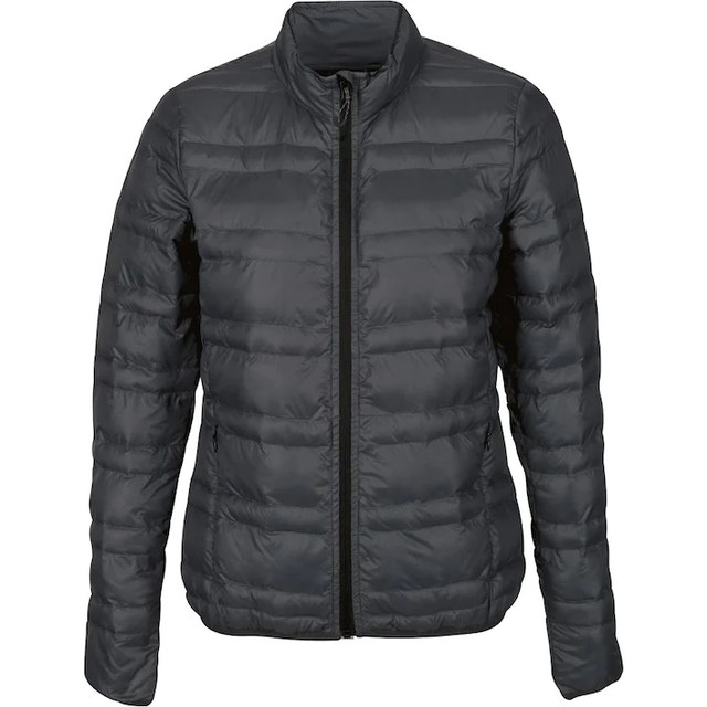 (16 UK, Seal Grey) Regatta Womens/Ladies Firedown Baffled Quilted Jacket