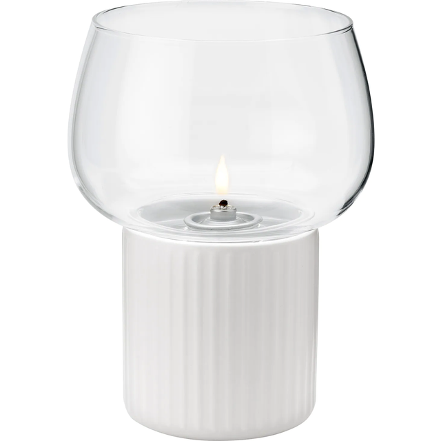 Hygge Hurricane Oil Lamp, Grey
