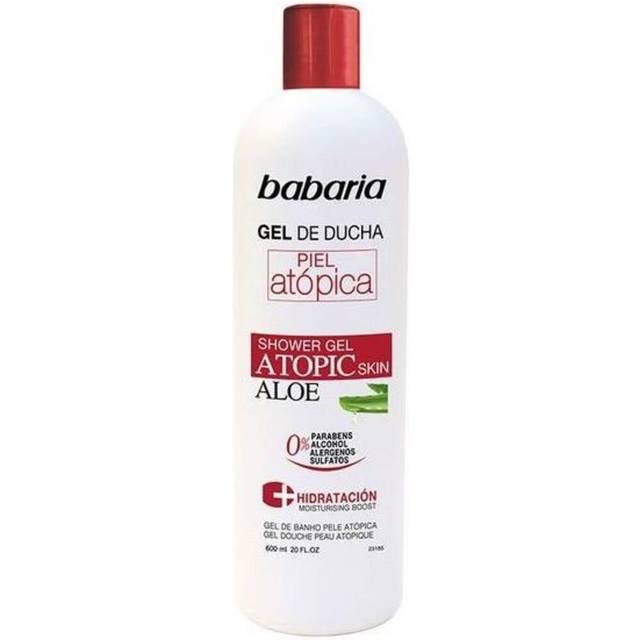 Babaria Shower Gel with Aloe Vera for Atopic Skin 600ml