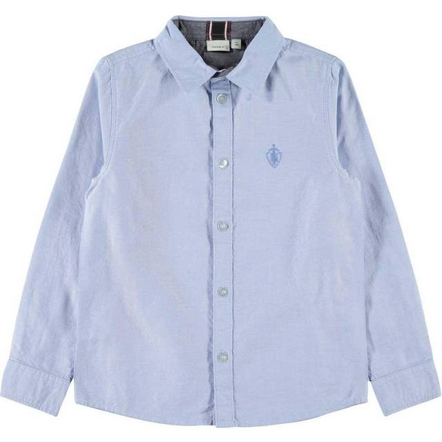 Name it kids - Skjorta nkmNewsa LS Shirt Noos - Blå