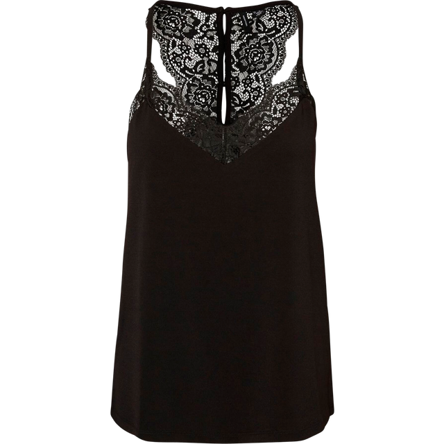 Recycled Lace Cami - Black - XS