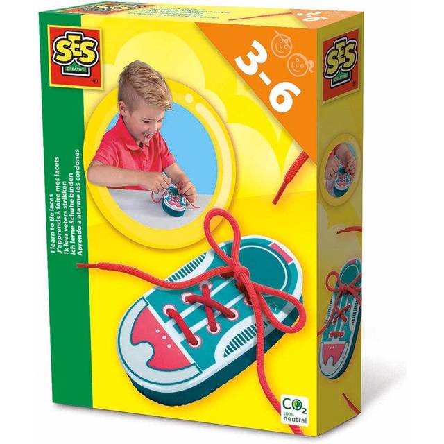 Ses Creative Children's I Learn To Tie Shoe Laces Unisex Three To Six Years 14629