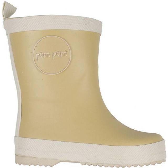 Pom Pom Gummistövlar - Dusty Yellow - Pom Pom - 32 - Gummistövlar