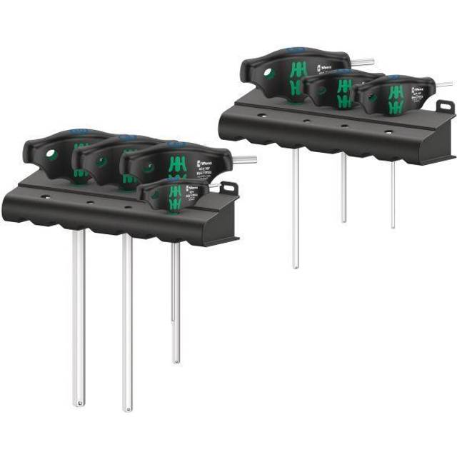 Wera Wera 454/7 HF Set 1 - T-Handle Hex-Plus Screwdrivers with Holding Function (7 Pieces)