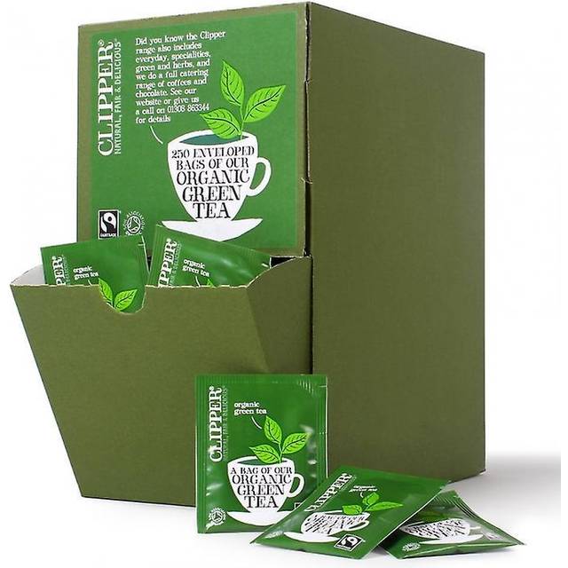 Clipper Fairtrade Organic Green 250 Envelopes