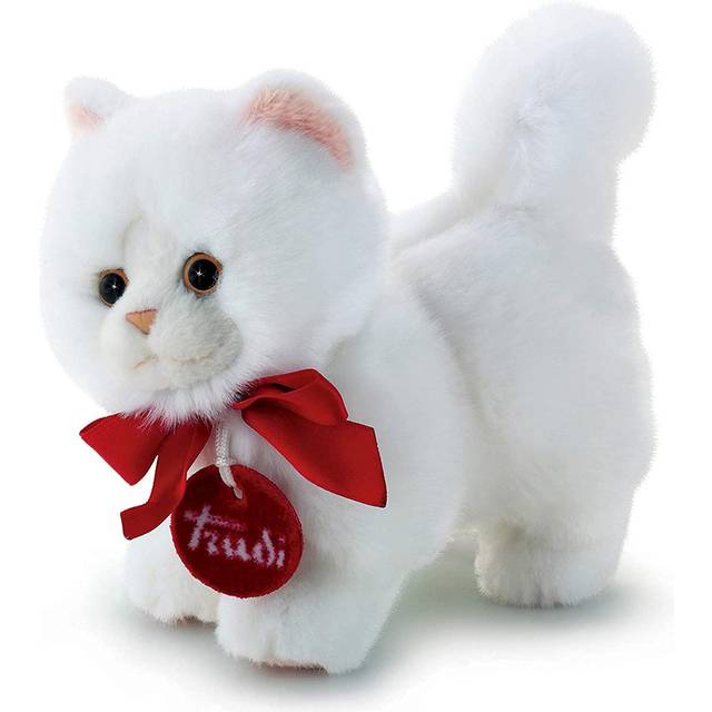 Trudi | Trudino Persian Cat: plush white kitten | Plush Toys | Suitable from birth