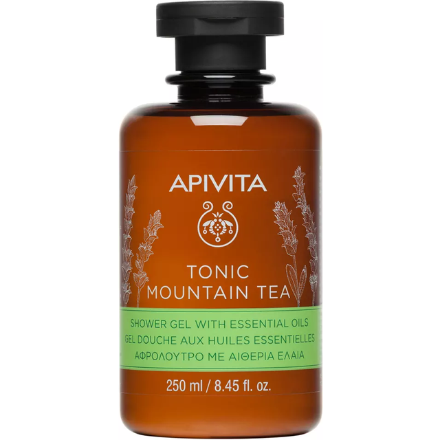 APIVITA Tonic Mountain Tea Shower Gel With Essential Oils 250ml