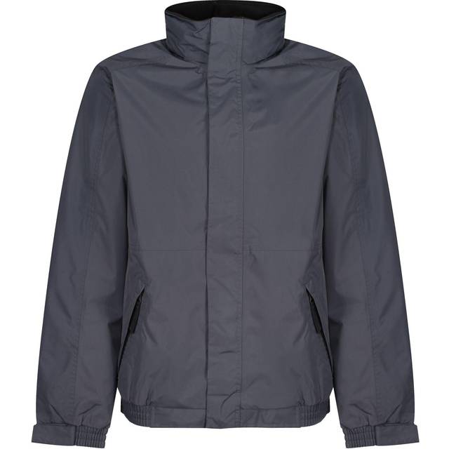 (XL, Seal Grey/Black) Regatta Mens Dover Waterproof Windproof Jacket