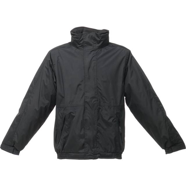 (2XL, Black/Ash) Regatta Mens Dover Waterproof Windproof Jacket