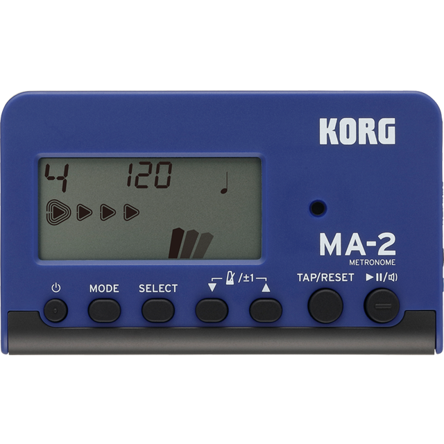 Korg MA-2 black/red, DigitalMetronoml mit Ohrhöreranschluss, Display, Speaker