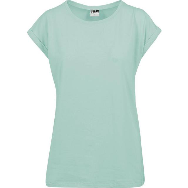 Urban Classics Ladies Extended Shoulder Tee T-Shirt mint - 4XL