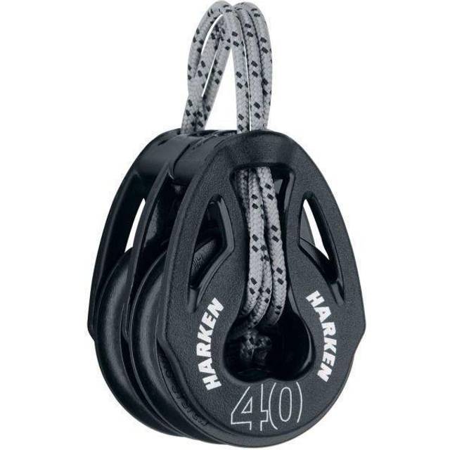 Harken T2 40 mm Soft-Attach Dubbelblock