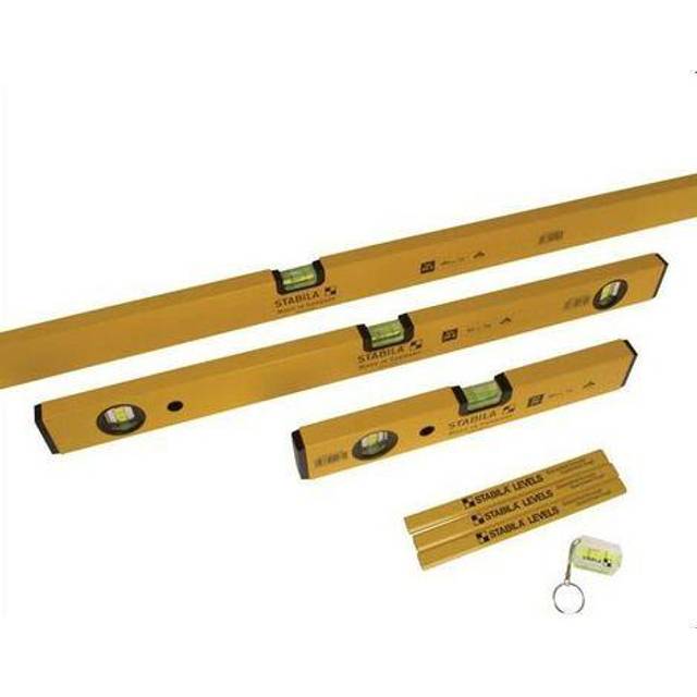 Stabila 70-2 Double Plumb Box Section Set of Spirit Levels