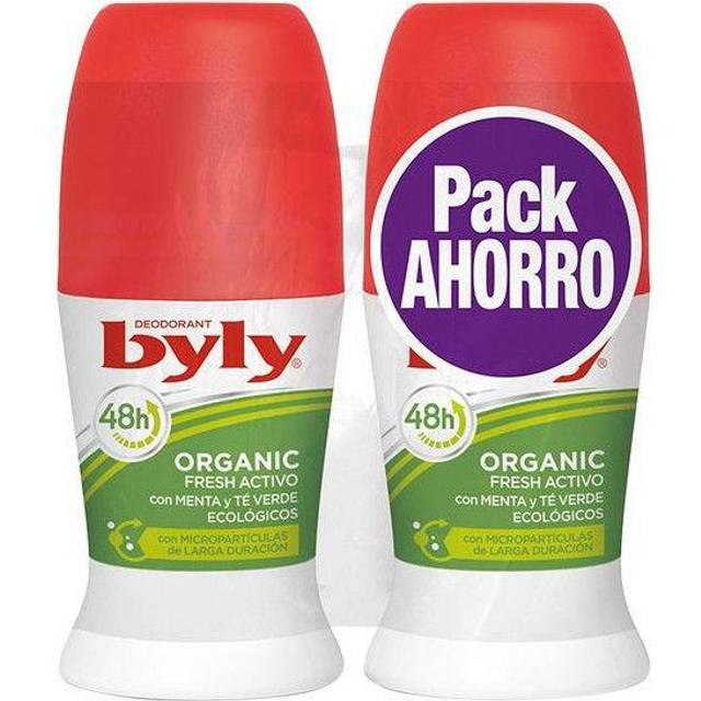 Byly Organic Extra Fresh Desodorante Roll-On Lote