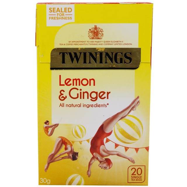 Twinings Lemon & Ginger 20 Tea Bags
