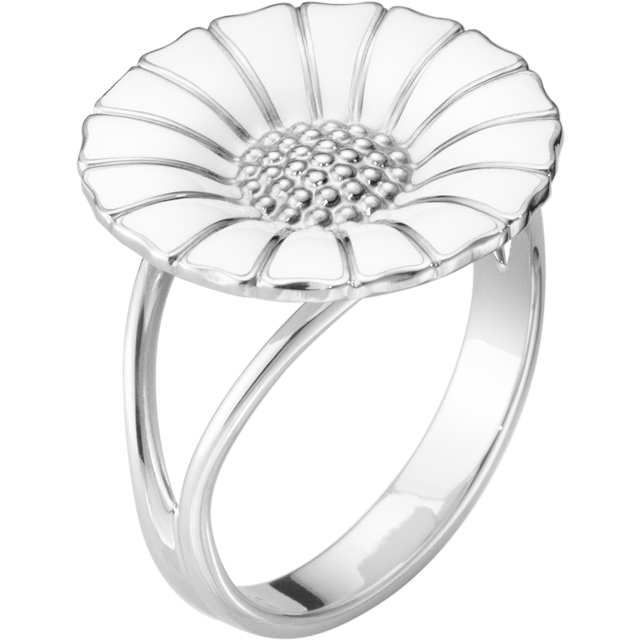 Georg Jensen Silver Daisy Flower Ring 20000903