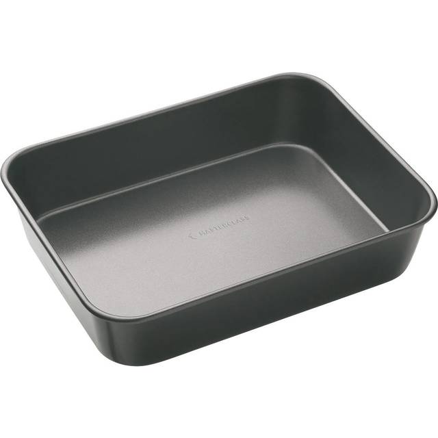 MasterClass Non-Stick 39cm x 28cm Roasting Pan - Black