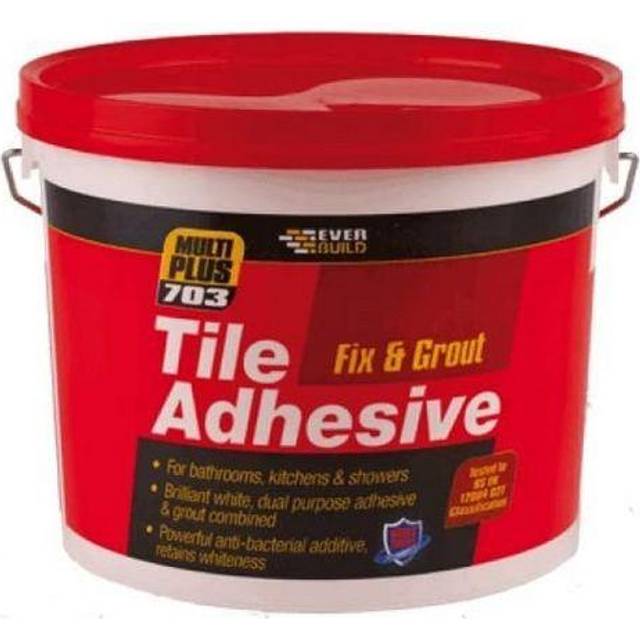 Everbuild Mould Reistant Fix and Grout Tile Adhesive 1l
