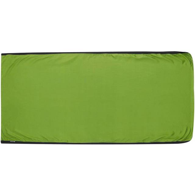 Sacos sábana de higiénicos/viaje siden stretch foder - resenär (med kuddtrosa) grön färg: grön