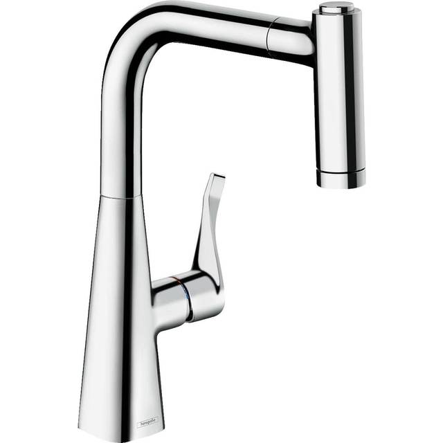 Hansgrohe Metris M71 Chrome Pullout Spray Kitchen Sink Mixer Tap 14834