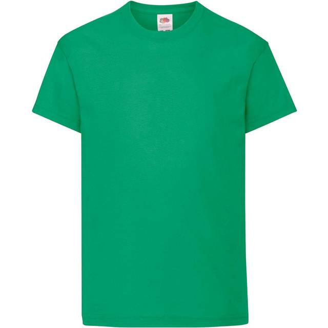 (7-8 Years, Kelly Green) Fruit Of The Loom Childrens/Kids Original Short Sleeve T-Shirt