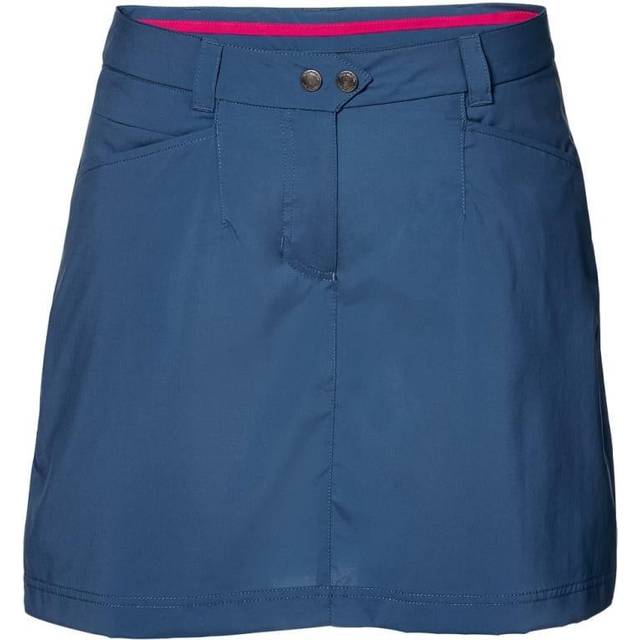 Jack Wolfskin dam snabbtorkande kort Sonora Skort Blå (Ocean Wave) 34 EU
