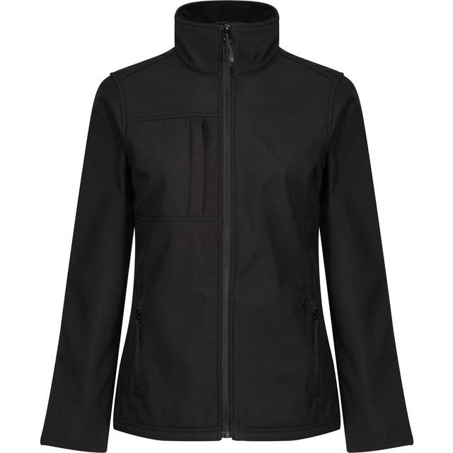 (16, Black/Black) Regatta Professional Womens/Ladies Octagon II Waterproof Softshell Jacket