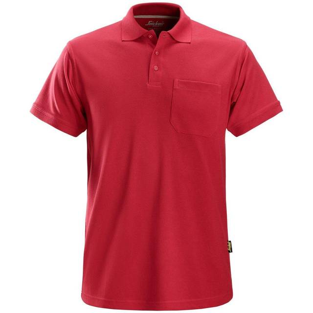 Snickers 2708 Classic Short Sleeve Polo Shirt 85c Washable Fabric Top: