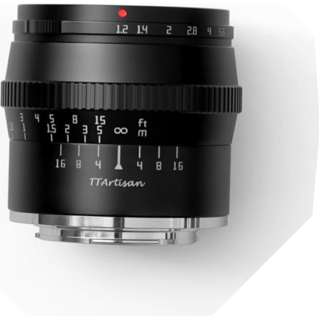 TTArtisan 50mm f1.2L Lens for Sony E - Black