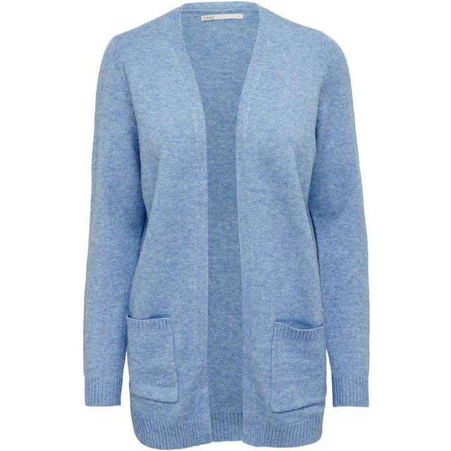 Women's cardigan Only Lesly open - Bleu