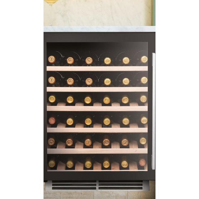 Caple WI6143 WI6143 60cm Undercounter Wine Cooler - BLACK