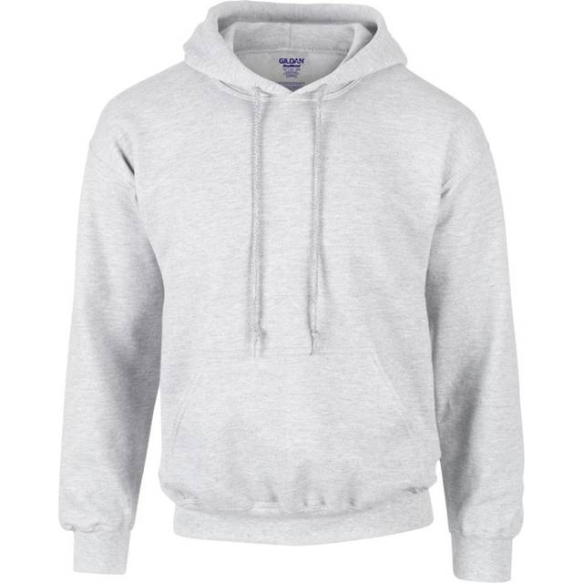 (2XL, Ash) Gildan Heavyweight DryBlend Adult Unisex Hooded Sweatshirt Top / Hoodie (13 Colours)