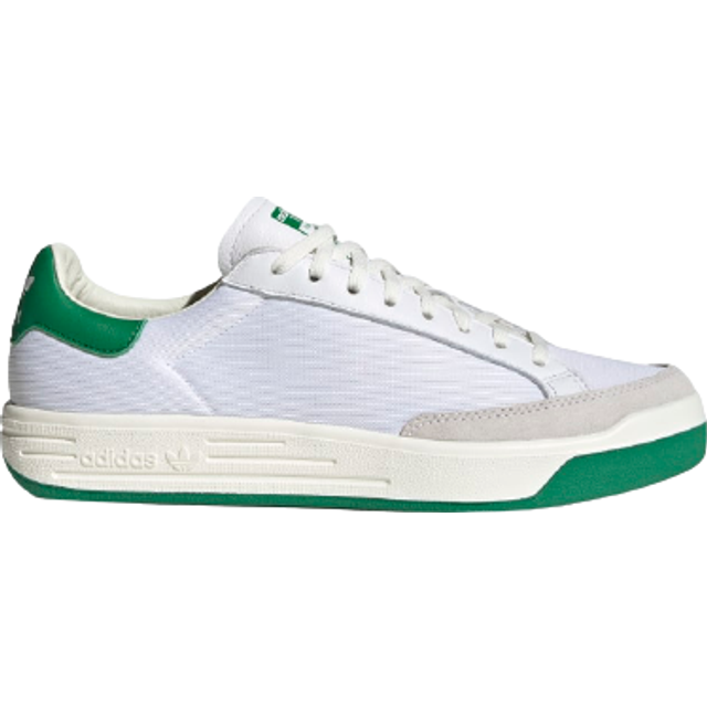adidas Originals Rod Laver Shoes FY1791 - White/Light Gray/Green - 9.5