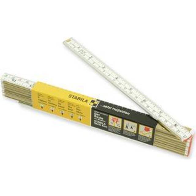Stabila Holz-Gliedermaßstab Type 600 1133 Måttstav 2 m Bokträ