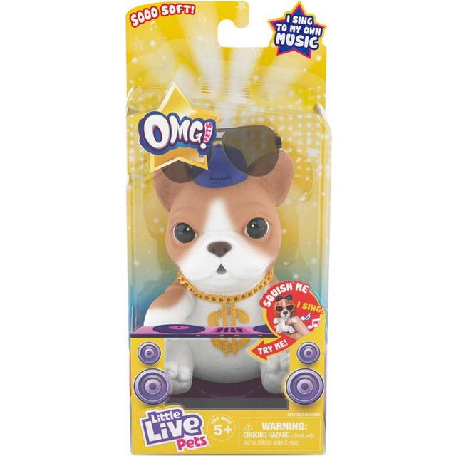 Little Live Pets OMG Pets Soft Squishy Cuddly Toy - Hip Hop Puppy