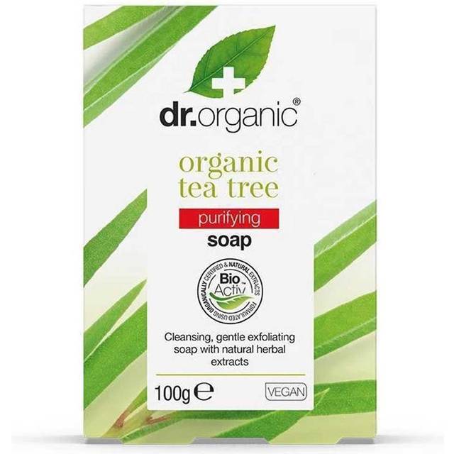 Dr Organic Soap Purifying 100ml Organic Tea Tree