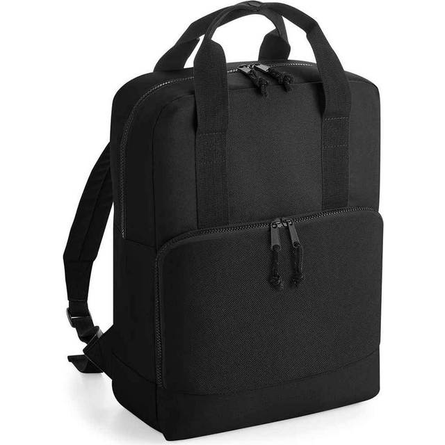 (One Size, Black) Bagbase Cooler Recycled Backpack