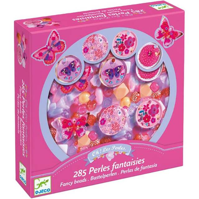 Djeco Fancy Threading Beads - Butterflies