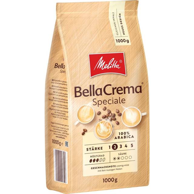 BellaCrema Speciale - Melitta - 1 kg coffee beans