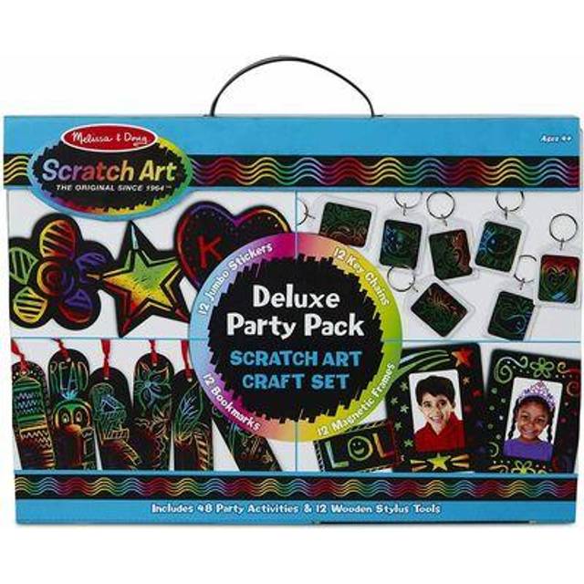 42045 Deluxe Party Favour Crafts | Scratch Art | 4+ | Gift for Boy or Girl
