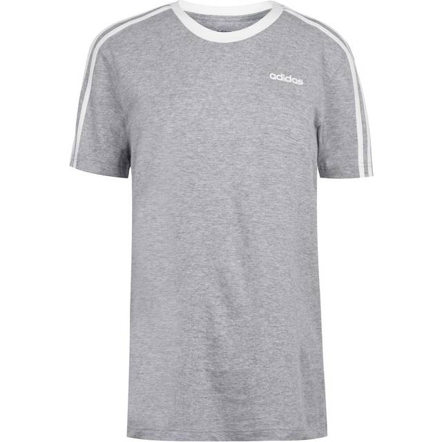 ADIDAS SPORTSWEAR Essentials 3-Stripes T-Shirt |Grå |XS