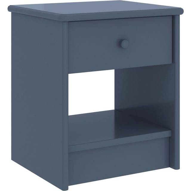 vidaXL Bedside Cabinet White 35x30x40 cm Solid Pinewood