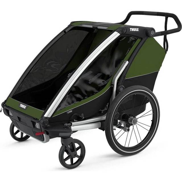 Cykelvagn Thule Chariot Cab 2 Green 2025